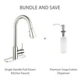 thumbnail image 2 of Belanger URB78CCP Single Handle Pull-Down Kitchen Faucet, Polished Chrome, 2 of 11