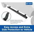 Tyger Auto 4" Riser Running Boards Compatible with 20092014 Ford F150