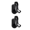 thumbnail image 4 of Naiovety Paquete de pecho ligero y transpirable de tela para viajar con marco interno, mochilas para acampar y hacer senderismo, bolso de hombro patrón de fibra de carbono 11 pulgadas 2piezas, 4 of 6