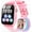 Light Pink, variant on 4G Watch Phone GPS, Smartwatch for Boys Girls Ages 4-12 with Video Call Chat Class Mode SOS Camera Parental App Watch Gifts for (Includes SIM Card)