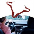 thumbnail image 3 of Perfectly Molded Red Steering Wheel Trim for For HONDA Civic 8th 2006 2011, 3 of 3