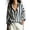 Navy, variant on Vivianyo HD Women's Collared Vertical Striped Button Down Shirt, Roll Tab Long Sleeve Loose Casual Blouses for Women, Women's Black, Sizes S-2XL
