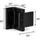 thumbnail image 3 of Door Lock Reinforcer Privacy Door Latch For In-swinging Doors Extra High Resistance Home Door Security Lock, 3 of 4