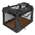 thumbnail image 2 of Jaula portátil para perros, ventilación, portador de perros plegable para interiores y exteriores, jaula plegable para perrera para cachorros, perros Negro S, 2 of 10