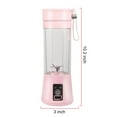 thumbnail image 5 of DODOING 380ml Portable Juicer Cup MIni Blender USB Rechargeable Smoothies Mixer Electric Safety Juicer Cup, 5 of 8