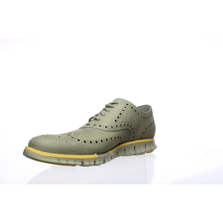 Cole Haan Shoes Mens 10.5 Green Suede Zerogrand Wingtip Oxford Sneakers Comfort $_12.JPG?set_id=880000500F main image 2