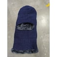 thumbnail image 4 of IDALL Face Mask for Women Men Winter Hat Neck Windproof Fleece Ski Mask Warm Face Cover Scarf Navy One Size, 4 of 4