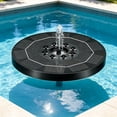 thumbnail image 4 of HCBY Solar Floating Pump, 3.5W Multi-Nozzle Water Fountain, Solar Powered Auto Operation, Decorative Circulation Pump for Garden Pond Pool Bird Bath, 4 of 8