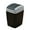 Black, variant on Bdday Trash Can Bedroom Garbage Bin for Household High-End Toilet Flip with Lid- Living Room Lid-Kitchen Garbage Bin Bedroom Trash Can