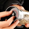 thumbnail image 3 of Large salt pepper grinder set, adjustable sea salt grinder and pepper grinder, 3 of 5