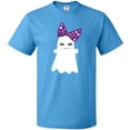 thumbnail image 3 of Inktastic Halloween, Ghost, Ribbon, Bow, Trick or Treat, Boo T-Shirt, 3 of 5