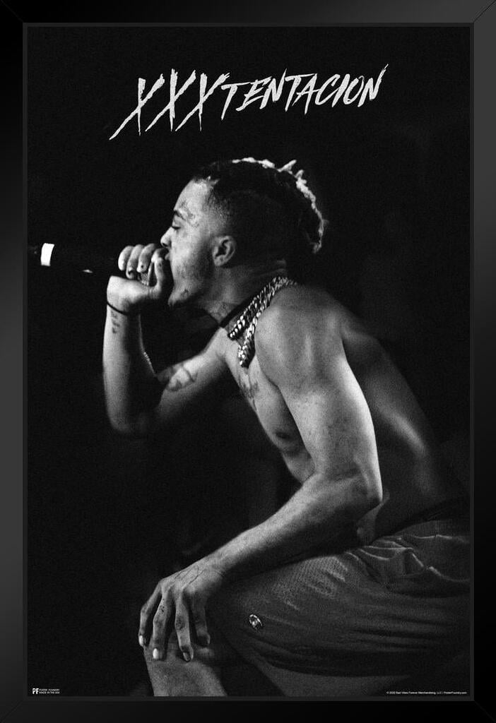 XXXtentacion Poster Stage BW XXXtentacion Merch Bad Vibes Forever XXX ...