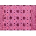 thumbnail image 1 of Ahgly Company Indoor Rectangle Abstract Pink Modern Area Rugs, 4' x 6', 1 of 4
