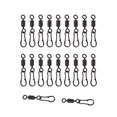 thumbnail image 2 of koolsoo 20 Pieces Fishing Swivels and Clips Fishing Accessories Sturdy Fishing Clips, 2 of 9