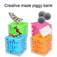 thumbnail image 6 of 1pcs Maze Piggy Bank Children's Educational Toys Money Boxes Gift Saving Coin Collection Mystery Puzzle Intelligence Ball For 3-6 years, 6 of 12