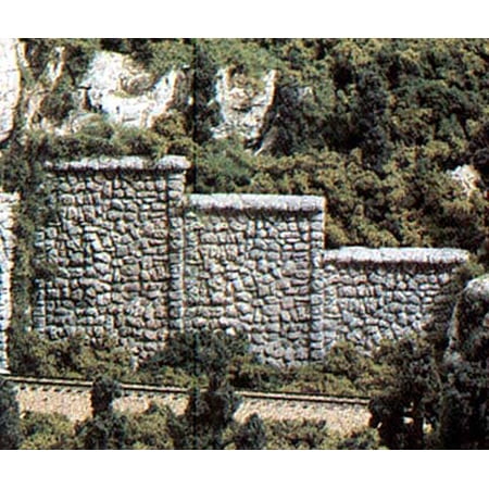 Woodland Scenics HO Retaining Wall Random Stone 3 WOOC1261 HO Scenic Materials