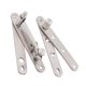 thumbnail image 3 of HONMEET 1Jgo Bisagra De Metal Desmontable Para Puertas Con Material Duradero Plata, 3 of 8