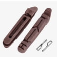 thumbnail image 4 of Greeniant Pastillas de freno duraderas para bicicleta de carretera, 2 uds., para ruedas de carbono, pinza de goma para bicicleta de carretera, Type3 NO3, 4 of 6