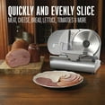 thumbnail image 2 of Weston Electric Meat Slicer, Food Slicer and Cutting Machine with Removable 9 in. Stainless Steel Blade, 2 of 8