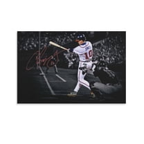 Chipper Jones Canvas Poster Poster Cool Artworks Painting Wall Art Canvas Prints Hanging Picture Home Decor Posters Gift 08x12inch(20x30cm)