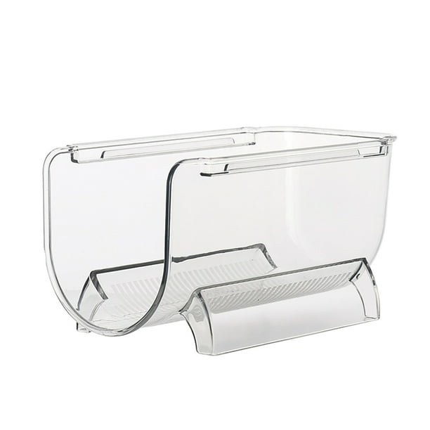 BOOMTB Stackable Wine Bottle Storage Rack Refrigerator Organizer Fridge