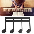 thumbnail image 1 of Clip De Libro De Música De Metal, Soporte Portátil Para Piano, Guitarra, Partitura, Atril, Colorido Brillante, Ligero Y Resistente, 1 of 7
