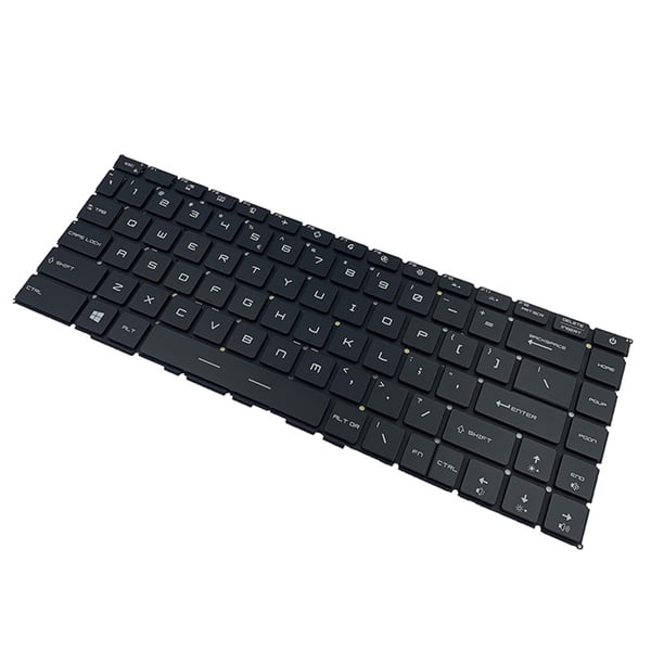 Kearding Teclado para portátil, accesorios profesionales para ordenador, componentes de entrada, diseño profesional de EE. UU., reemplazo de Juegos de teclado y mouse para computadora