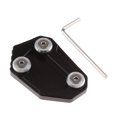 thumbnail image 1 of Soporte de placa de soporte lateral para BMW S1000R K47 2014-2016 negro Sunnimix Placa de extensión Kickstand, 1 of 6