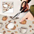 thumbnail image 6 of Yayeee Faucet Mat for Kitchen Sink 14.7" Diatomite Long Splash Guard Pad, Fall Pumpkin Pattern, 6 of 7