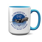 C-17 Globemaster III 15 oz Blue Mug