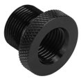 thumbnail image 1 of Car Oil Filter Adapter Metal Universal Automotive Black Threaded Connector Cars Accessories5/8-24 to 1/2-20, 1 of 9