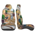 thumbnail image 3 of Sigee Mallard Ducks for Universal Car Seat Covers, Premium Car Seat Protector Set for Cars, SUVs, Trucks, 3 of 7