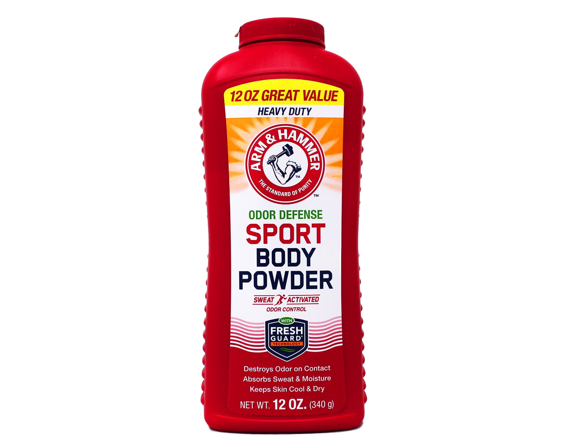 Arm & Hammer Sport Body Powder, 12 Oz, 2 Pack