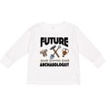 thumbnail image 3 of Inktastic Historian Future Archaeologist Boys or Girls Long Sleeve Toddler T-Shirt, 3 of 5