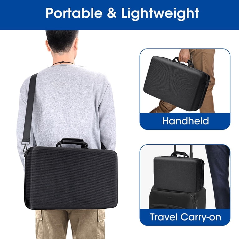 Myecovie PS5 Carrying Case, Hard Shell Eva photo 6