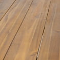 thumbnail image 6 of Noble House Zion Rectangular Wood Patio Dining Table with Hairpin Legs in Teak, 6 of 9