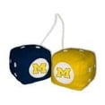 thumbnail image 2 of NCAA Wolverines Fuzzy Dice - 58040, 2 of 2