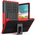 thumbnail image 1 of Pour Étui pour Tablette F I R E HD 10 2021, Étui de Protection Robuste à Double Couche Antichoc Résistant aux Impacts avec Béquille Compatible avec Fire HD 10 Case & 10 Plus 11th Generation Not For IPad 10.1, 1 of 7