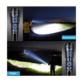 thumbnail image 3 of Lámpara Táctica 30000 Lm Led Xhp50 Usb Recargable NEGRA, 3 of 5