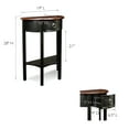 thumbnail image 3 of Design House Demilune Hall Stand in Black, 3 of 13