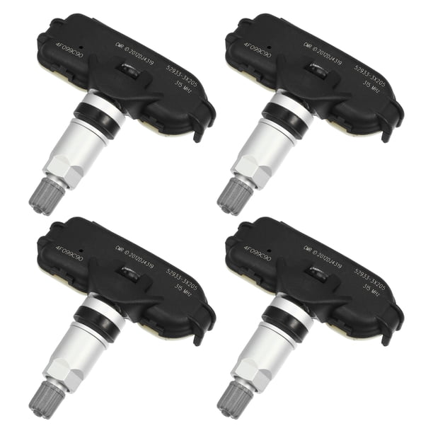 Sistema de monitoreo de presión de neumáticos Unique Bargains 4 piezas Sensor TPMS 315MHz para Hyundai Elantra Forte 14-16