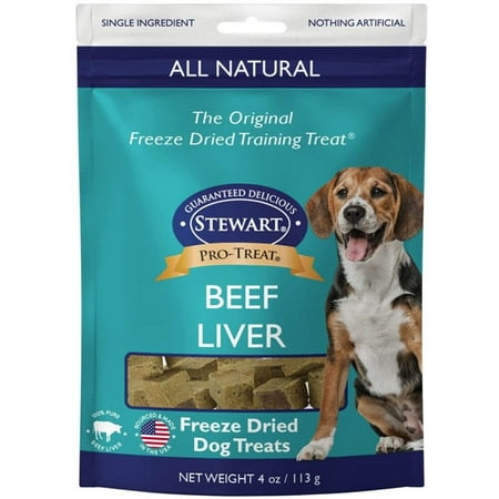 UPC: 0073101002785 | Stewart Freeze Dried Beef Liver Treats Resealable Pouch – 4 oz