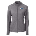 thumbnail image 2 of Women's Cutter & Buck  Heather Black Big Ten Gear Adapt Eco Knit Heather Recycled Full-Zip Jacket, 2 of 3