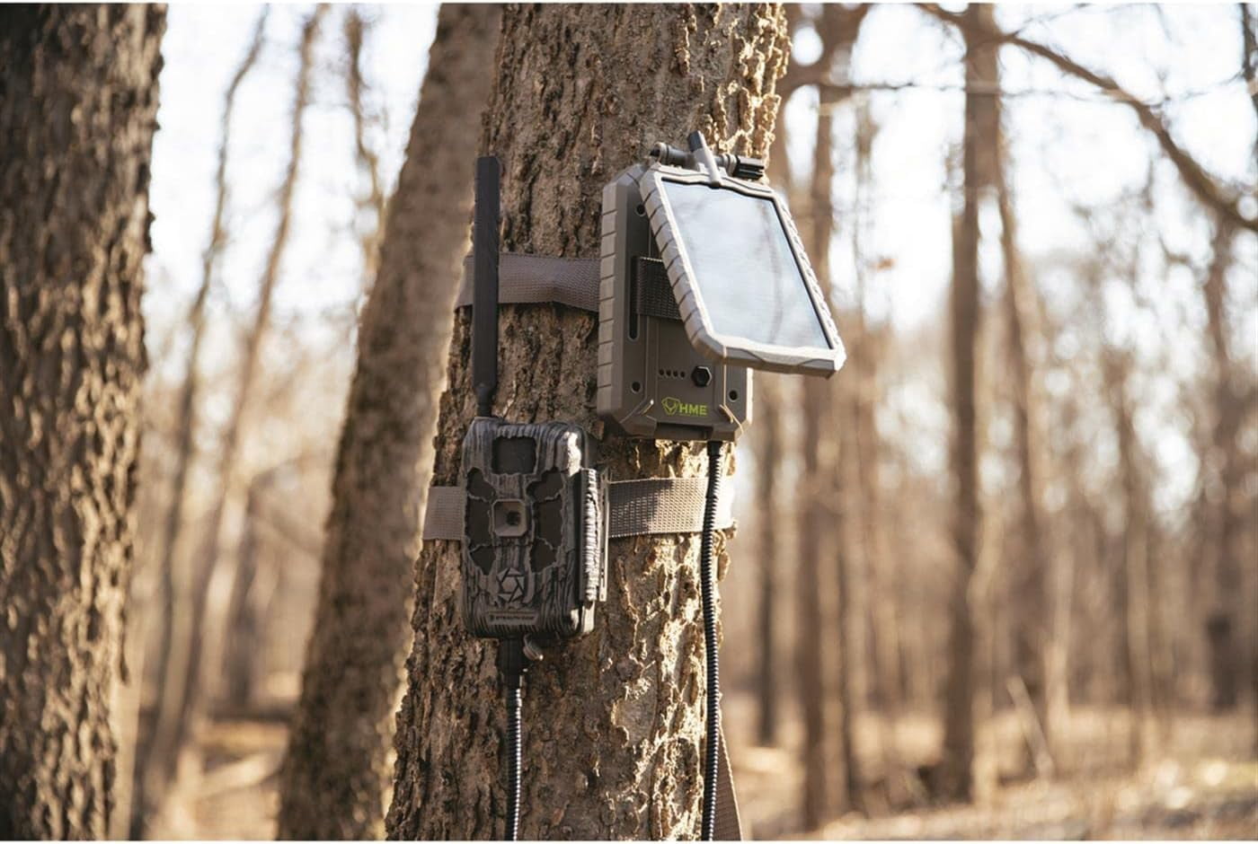 HME Trail Camera 5000 mAh Solar Panel Battery