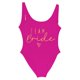 thumbnail image 1 of MKLEKYY Bikini Mujer Traje De Baño Women Fashion Letter Print Piece Swimsuit Sexy Bikini Swimwear Bathing Sleeveless Backless Swimsuit 2710, 1 of 4