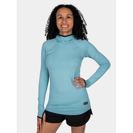 BlackStrap Brackish Hooded Top Women's Color: Coastal, Size: S