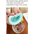 thumbnail image 6 of 3D Upgraded Silicone Ice Cube Tray with Easy Release - 30 Cubes, Leak-Proof & Space-Saving for Freezer, RV, Office - BPA-Free Fast Ice Maker for Drinks, Cocktails, Party (Includes Travel Ice Bucket), 6 of 8