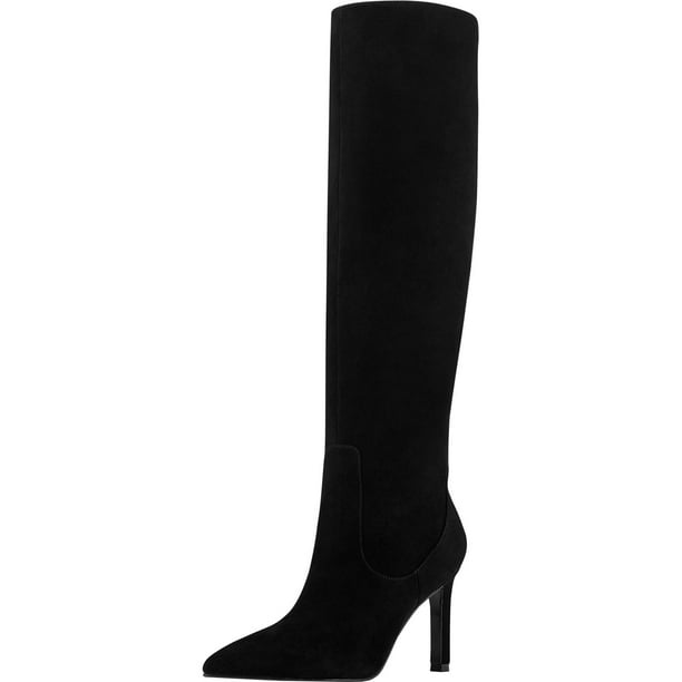 nine west suede high shaft boots