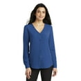 thumbnail image 1 of Port Authority Women's Long Sleeve Button-Front Blouse, 1 of 3