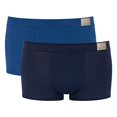 thumbnail image 1 of Sloggi calzoncillos bóxer para hombre, pack de 2 - GO Natural Hipster C2P, calzoncillos bóxer, algodón elástico Azul 2XL (XX-Large), 1 of 7